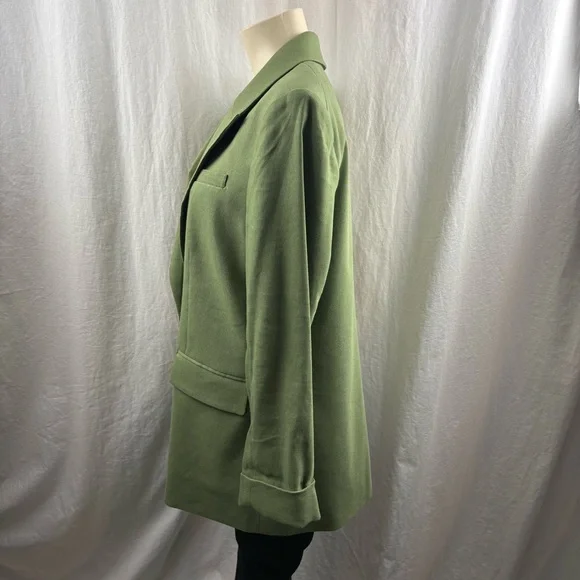 Veronica Beard Army Green "Sevi" single-breasted dickey jacket NWT 12 - Picture 8 of 14